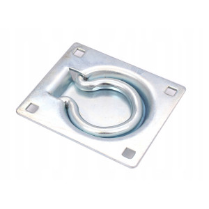 Uchwyt do skrzyni wpuszczany 90x77 okrągły